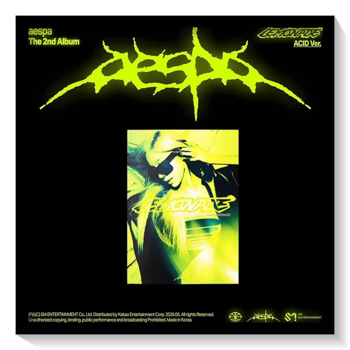Amazon.co.jp: aespa (エスパ) - 2nd Full Album [ LEMONADE ] (ACID